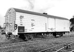 Ibbhs/Tmmss 396-Kühlwagen 11 80 815 9 023-4 für das Schweizer Logistikunternehmens INTERFRIGO, das sich auf Kühltransporte spezialisiert hat (1967) <i>Foto: Grandt</i>