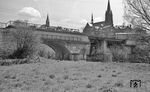 Brücke in Kirchen an der Sieg. (1948) <i>Foto: Fischer</i>