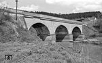 Siegbrücke zwischen Betzdorf/Kirch und Brachbach. (1948) <i>Foto: Fischer</i>