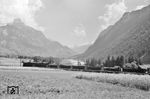 Ein Güterzug auf der Arlbergstrecke. (1938) <i>Foto: Theo Felten</i>