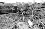 Auch das Umfeld des Bw Osnabrück wurde von den Bombenabwürfen nicht verschont. (14.09.1944) <i>Foto: RBD Münster</i>