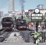 Vor der Nutzung des Bahnhofs durch die heutige Stadtbahn war Trindade der zentrale Bahnhof Portos für den Schmalspurverkehr nach Trofa und Povoa de Varzim.  (08.09.1972) <i>Foto: Johannes Glöckner</i>