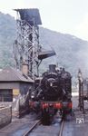 JZ 62-037 (Vulcan Iron- Locomotive Works, Pennsylvania/USA, Baujahr 1943) im Bw Zidani Most, an der ehemaligen österreichischen Südbahn. (26.06.1973) <i>Foto: Johannes Glöckner</i>