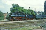 Ankunft des P 3226 nach Magdeburg mit 41 1159 in Staßfurt. (17.06.1982) <i>Foto: Wolfgang Bügel</i>