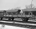 X05-Wagen 460059 im Bahnhof Soest. (03.1962) <i>Foto: Reinhard Todt</i>
