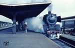 41 139 (Bw Fulda) verlässt mit P 1886 nach Bebra den Bahnhof Göttingen. (03.1961) <i>Foto: Detlev Luckmann</i>
