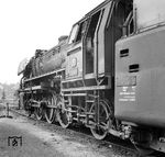 Auch 23 066 war frisch von Kaiserslautern nach Crailsheim umstationiert worden. Die 1955 bei Jung gebaute Lok wurde dort 3 Jahre später (am 10.07.1969) ausgemustert. (15.08.1966) <i>Foto: Wolf Schneider</i>