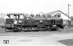 CP E 143, eine Henschel-Meterspur-Schnellzug-Mikado, Baujahr 1931, im Bw Porto Trindade. (18.07.1973) <i>Foto: Johannes Glöckner</i>