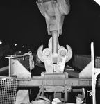 Einsetzen des neuen Brückenteils. (14.07.1968) <i>Foto: Wolf Schneider</i>