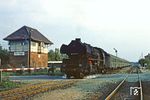 41 1137 mit dem nachmittäglichen P 6454 von Magdeburg nach Oebisfelde in Flechtingen. (23.09.1982) <i>Foto: Wolfgang Bügel</i>