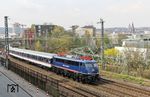 NX 110 469 an der Wolkenburg in Wuppertal-Elberfeld mit NationalExpress-Ersatzzug RB 24472 nach Wuppertal-Oberbarmen. (14.04.2016) <i>Foto: Joachim Bügel</i>
