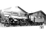 Die preußische S 3 "241 STETTIN" wurde 1902 als 5000. Lok von Borsig in Tegel gebaut. Entsprechend erhielt sie besondere Jubiläumstafeln. Die Lok wurde vor 1925 ausgemustert und stand somit für eine Umzeichnung in die Baureihe 13 nicht mehr zur Verfügung. (1908) <i>Foto: Krebs</i>