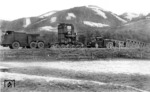 Culemeyer-Transport mit einem Hochdruckwassergerät der ELIN Wasserwerkstechnik in der Steiermark. Zugmaschinen sind die Kaelble Z6 R3A mit 180 PS "Jumbo" (vorne) und die Kaelble Z6 R2A 100 mit 100 PS (hinten). (1939) <i>Foto: RVM</i>