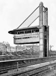 Diese gewagte Konstruktion war für den Mainzer Hauptbahnhof vorgesehen, wurde aber nie gebaut.  (1934) <i>Foto: Adam Raisch</i>
