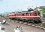 485 011 im Bahnhof Weil am Rhein. (08.07.1973) <i>Foto: Peter Schiffer</i>