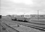 T 22 und T 25 setzen im Bahnhof List um.  (13.05.1961) <i>Foto: Detlev Luckmann</i>