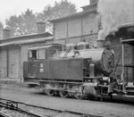Lok 20 der KAE am Güterschuppen in Lüdenscheid. (26.05.1961) <i>Foto: Detlev Luckmann</i>