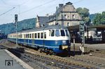 430 408 fährt als N 5369 nach Hagen aus dem Bahnhof Wetter/Ruhr. (04.09.1982) <i>Foto: Wolfgang Bügel</i>