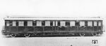 Salonwagen By 46 (München, Baujahr 1907) - ab 1924 "Mü 10 005" - wurde von 1930 bis Mai 1933 in den "Salon 4ükr Bay 07/31" umgebaut. 1939 erfolgte ein weiterer Umbau in den Unterrichtswagen "734 001'' Erf". (1907) <i>Foto: Slg. Dr. G. Scheingraber</i>