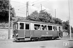 Tw 2 (HAWA/SSW, Baujahr 1930) der Herforder Kleinbahn. (18.05.1961) <i>Foto: Joachim Claus</i>