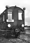 Hamburger Wechselstrom S-Bahnzug (elT 1626) im Aw Opladen.  (1954) <i>Foto: Slg. Eisenbahnstiftung</i>