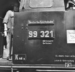 99 321, die 1932 speziell für den Einsatz auf der Bäderbahn Bad Doberan - Heiligendamm - Ostseebad Kühlungsborn gebaut wurde und dort bis heute im Einsatz ist. 1970 erhielt die die EDV-Nummer 99 2321-0, in Zeiten der DB AG war sie 1994/95 sogar als 099 901-1 unterwegs. (24.08.1966) <i>Foto: Joachim Claus</i>