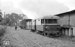 Rangierarbeiten im Bahnhof Wrisse. (26.08.1958) <i>Foto: Gerd Wolff</i>