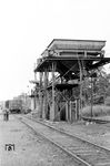 Behelfsbekohlungsanlage im Bw Schwerte (Ruhr). (07.1951) <i>Foto: A. Dormann, Slg. W. Löckel</i>