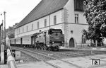 75 409 vom Bw Radolfzell erreicht mit P 1456 den Bahnhof Konstanz. (29.05.1962) <i>Foto: Helmut Röth *</i>