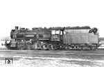58 1894 des Bw Halle G mit Kohlenstaubfeuerung nach System AEG. (1936) <i>Foto: DLA Darmstadt (Maey)</i>
