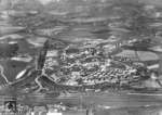 Luftaufnahme auf das Gelände von Bahnhof und Betriebswerk Wuppertal-Vohwinkel. (1932) <i>Foto: RVM</i>