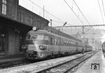 Ein CSD M 298 als TS "Vindobona" im Bahnhof Decin. (01.02.1970) <i>Foto: Joachim Claus</i>