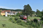 798 776 und 798 706 bei Karlsbach-Werenain auf dem Weg nach Passau. (08.07.2017) <i>Foto: Ralf Opalka</i>
