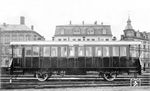 CL-Lokalbahnwagen Nr. 18432 der Königl. Bayr. Staatsbahn nach Bl 542ff, Baujahre 1891 bis 1906. (1900) <i>Foto: Slg. Dr. G. Scheingraber</i>