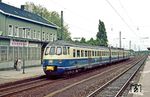 Abschied von 430 419 als N 7891 zum letzten Mal im Bahnhof Holzwickede. (02.06.1984) <i>Foto: Wolfgang Bügel</i>