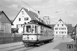 Tw 142 in Echterdingen. (09.05.1964) <i>Foto: Helmut Röth</i>