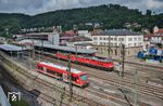 232 093 mit KT 46286 (Schaffhausen - Neuss) in Horb am Neckar. (24.08.2017) <i>Foto: Joachim Schmidt</i>