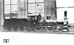 Die meckl. P 3.1 Nr. 138 im Herstellerwerk Linke in Breslau. Sie erhielt bei der Reichsbahn noch die Betriebsnummer 34 7361. (1905) <i>Foto: Werkfoto</i>