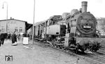 94 1364 während einer Rettungsübung an der Güterabfertigung in Vallendar.  (01.1951) <i>Foto: A. Dormann, Slg. W. Löckel</i>