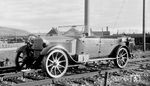 Ein nagelneuer Daimler für die Inspektionsfahrten einer Bahnmeisterei in Bad Cannstadt. (1936) <i>Foto: RVM</i>