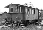 ET 184 41 (MAN/SSW) wurde 1895 als LAG 360 in Dienst gestellt und erhielt ab 1938 die Reichsbahn-Nummer ET 184 41. Eingesetzt wurde er auf der Bahnstrecke Meckenbeuren–Tettnang, wo er 1959 ausgemustert wurde. (08.1954) <i>Foto: Reinhard Todt</i>