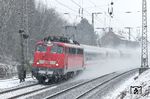 115 459 mit dem ICE-Ersatzzug IC 2863 (Bonn - Hamm) in Solingen. (02.12.2010) <i>Foto: Joachim Bügel</i>