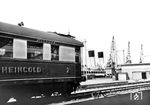 Seit 1928 verkehrte der Luxuszug "Rheingold" der Deutschen Reichsbahn-Gesellschaft von Hoek van Holland durch das Rheintal in die Schweiz, zuletzt ab 1938 bis Mailand. In Hoek van Holland, wo dieses Werbefoto entstand, bestand Anschluss an das Nachtschiff aus/nach London.  (1938) <i>Foto: RVM</i>
