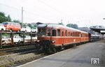 660 522 auf der Rückfahrt nach Kassel Hbf in Kassel-Wilhelmshöhe. (26.04.1969) <i>Foto: Günter Hauthal</i>