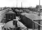 Blick über die Richtungsgleise eines unbekannten Rangierbahnhofs. (1942) <i>Foto: RVM (Ittenbach)</i>