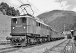 ÖBB 1170.307 (ab 1953: 1040.07) auf Probefahrt mit Messwagen auf der Tauernbahn in Obervellach. (1951) <i>Foto: Werkfoto</i>