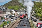 Zugkreuzung von 001 150 mit DLr 89160 nach Gerolstein und 620 012 als RB 11329 nach Trier in Kordel. (28.04.2018) <i>Foto: Joachim Schmidt</i>