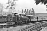 99 247 rangiert im Bahnhof Wernigerode-Westerntor.  (28.06.1966) <i>Foto: Will A. Reed</i>