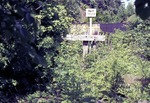 Streckenende der Eisenbahnstrecke von Coburg nach Sonneberg an der deutsch/deutschen Grenze bei Neustadt. (19.09.1983) <i>Foto: Peter Schiffer</i>