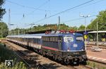 110 469 mit NX-Ersatzzug RB 32428 nach Wuppertal-Oberbarmen in Gruiten. (29.06.2018) <i>Foto: Joachim Bügel</i>